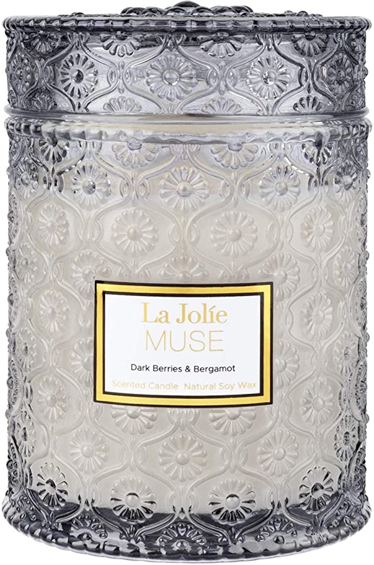 LA JOLIE MUSE Dark Berries & Bergamot Scented Candle