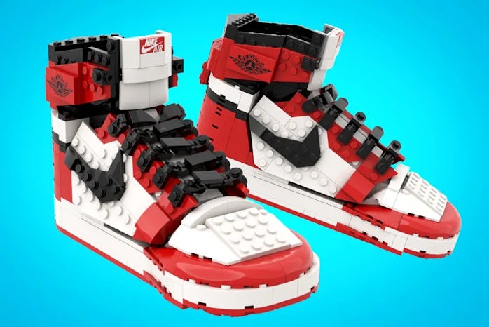 A look at the fan-designed LEGO Air Jordan 1