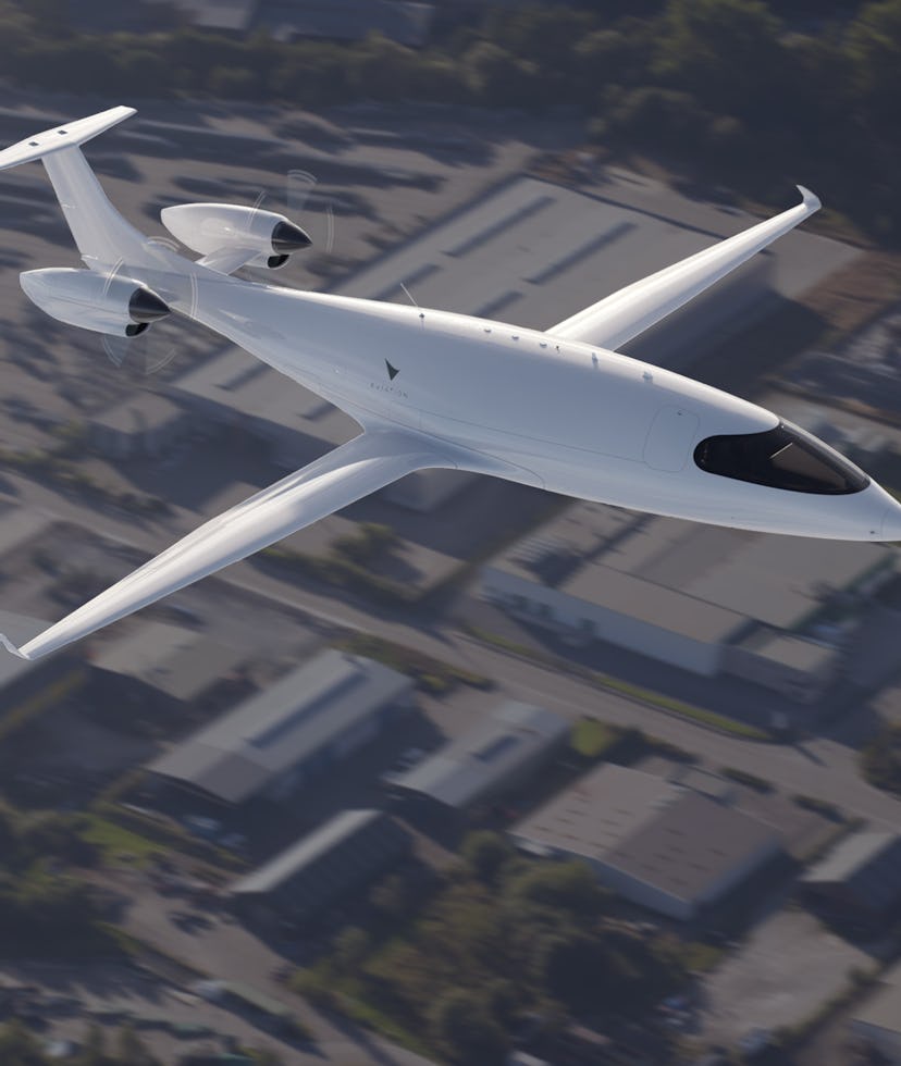 A rendering of Eviation's electric Alice plane.