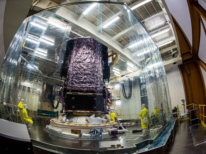 Webb on Ariane 5 launch vehicle.