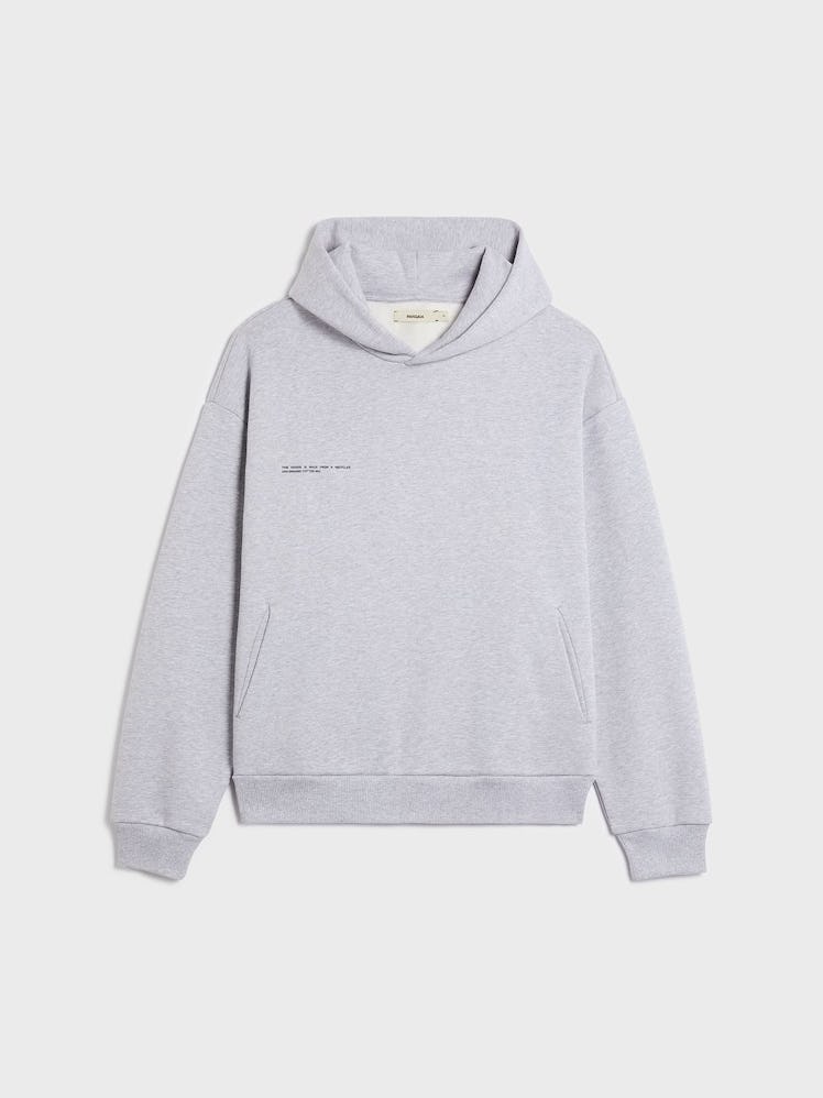 PANGAIA gray hoodie.