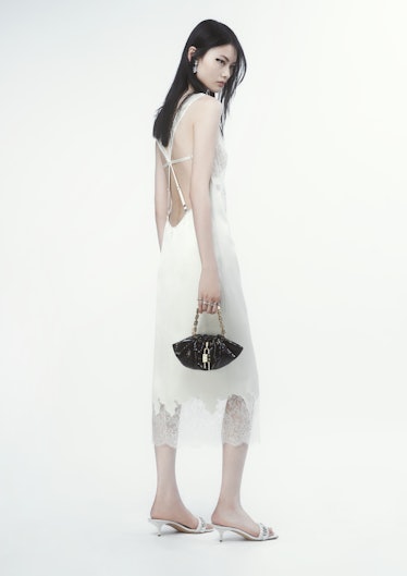 Givenchy white lace dress