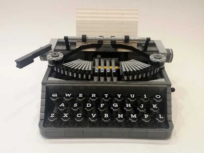 LEGO TYPEWRITER