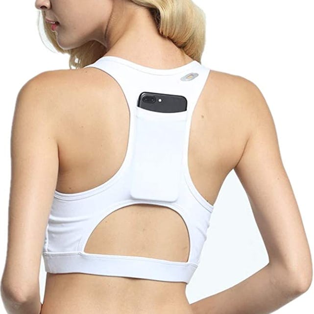 Tfscloin Sports Bra With Pocket