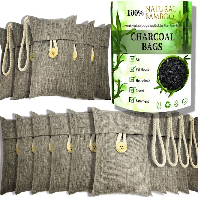 wyewye Activated Bamboo Charcoal Air Purifying Bags (15-Pack)