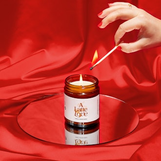 A Latte Love Candle