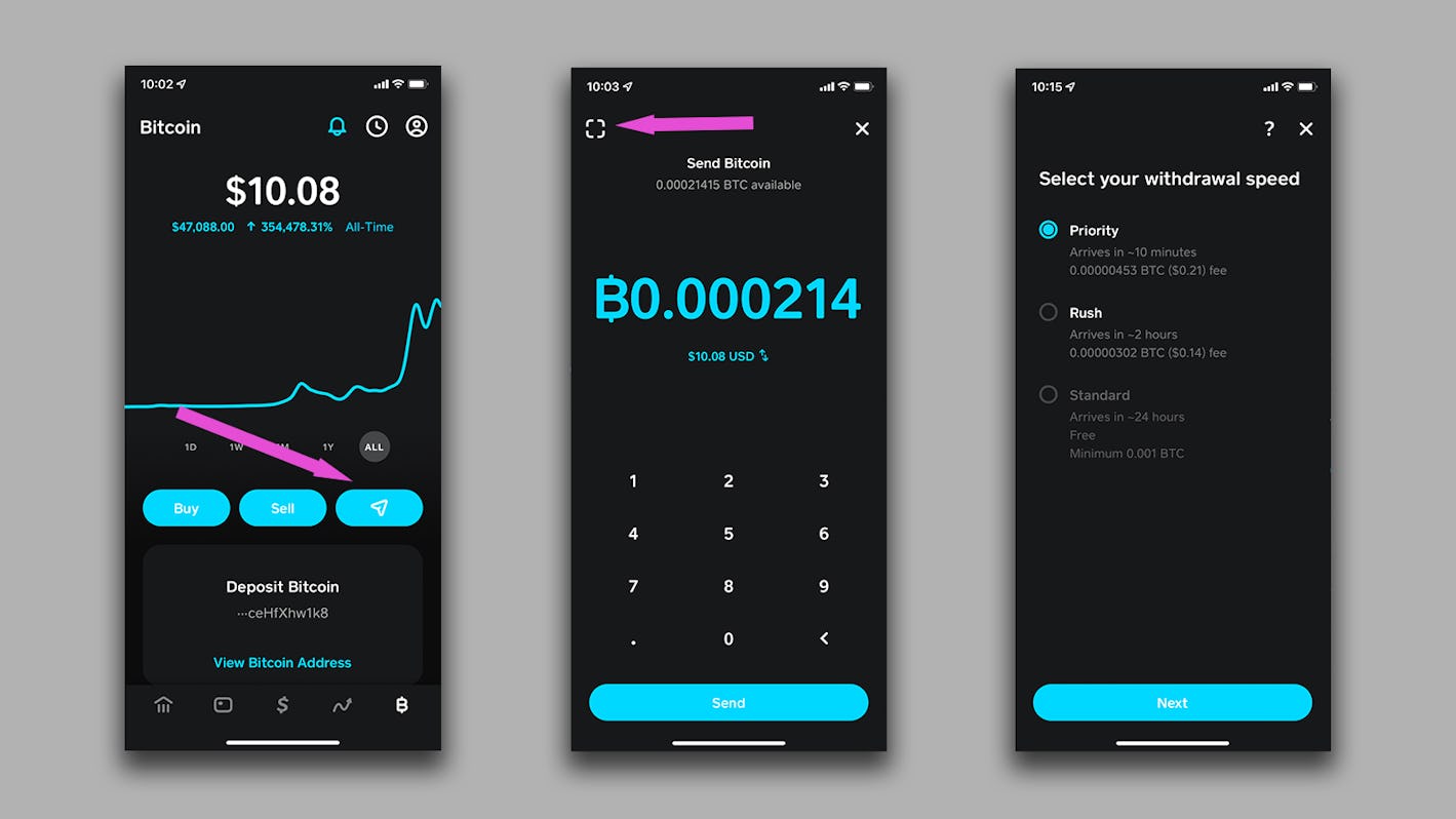 How to buy, sell and send Bitcoin on Cash App