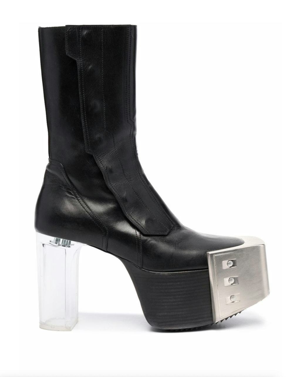Rick Owens Eyelet Platform Boots