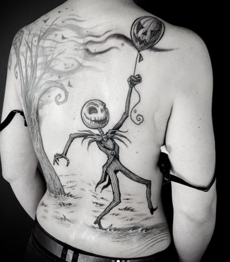 The Nightmare Before Christmas Tattoos  All Things Tattoo