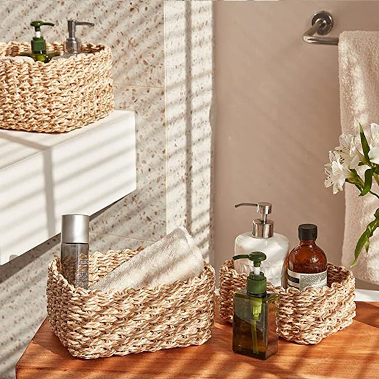 LA JOLIE MUSE Woven Storage Baskets