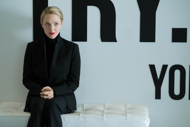 Amanda Seyfried as Elizabeth Holmes in Hulu's 'The Dropout'
