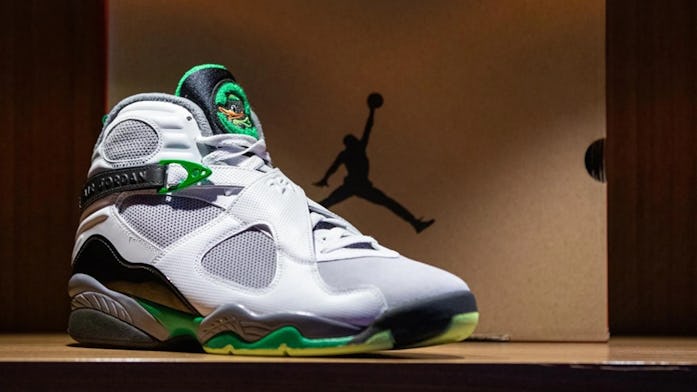 University of Oregon Air Jordan 8