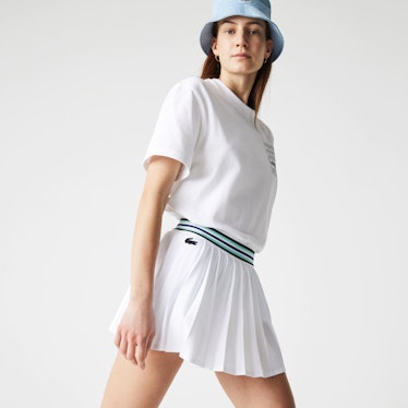 Women’s SPORT Breathable Piqué Tennis Skirt Lacoste