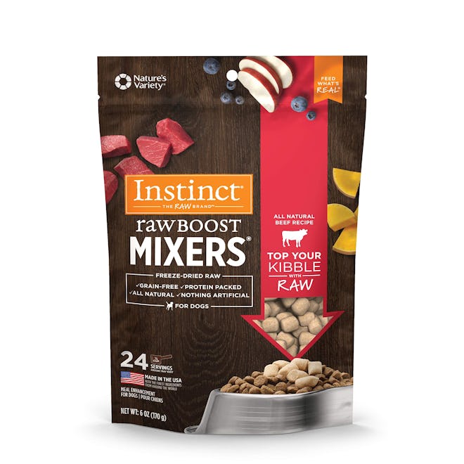 Instinct Raw Boost Mixers Freeze-Dried Dog Food Topper (24 Servings)