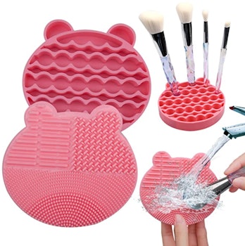 Tenmon Makeup Brush Cleaning Mat (2-Pack)