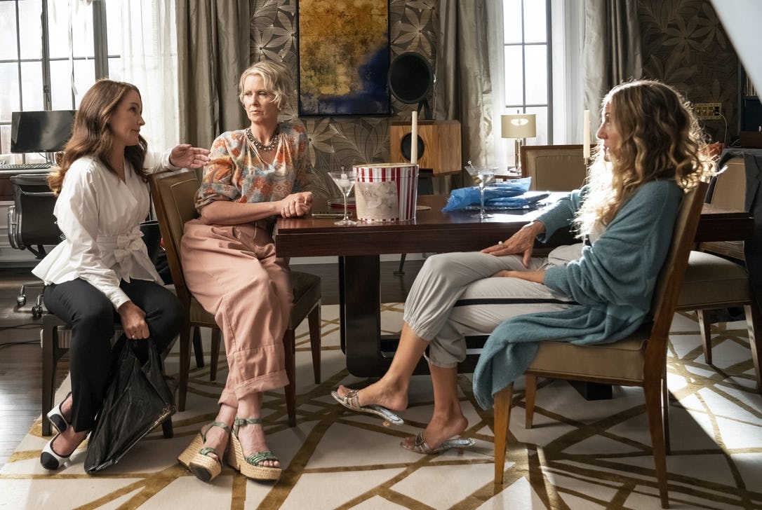 See Charlotte&rsquo;s outfits from the &lsquo;Sex and The City&rsquo; reboot &lsquo;And Just Like That,&rsquo; from floral Oscar d&hellip;