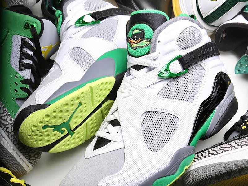 University of Oregon Air Jordan 8