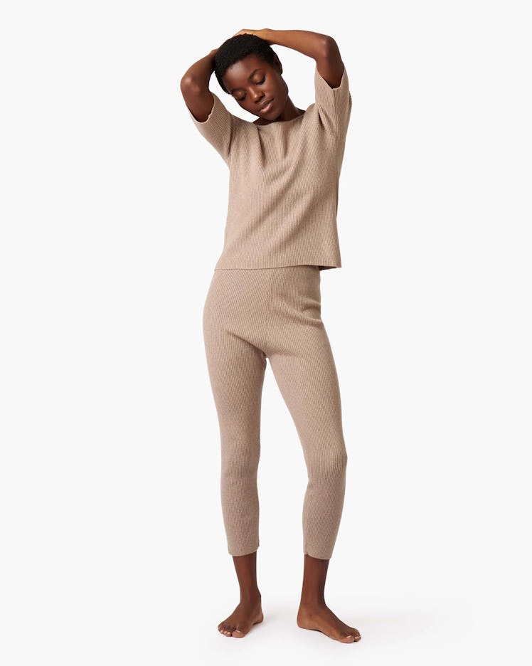 The Ribbed Legging