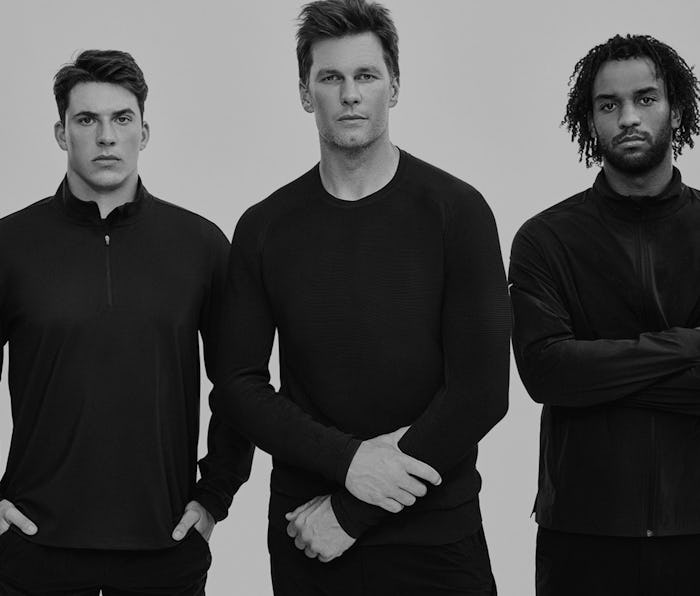 Tom Brady modeling his own Brady brand