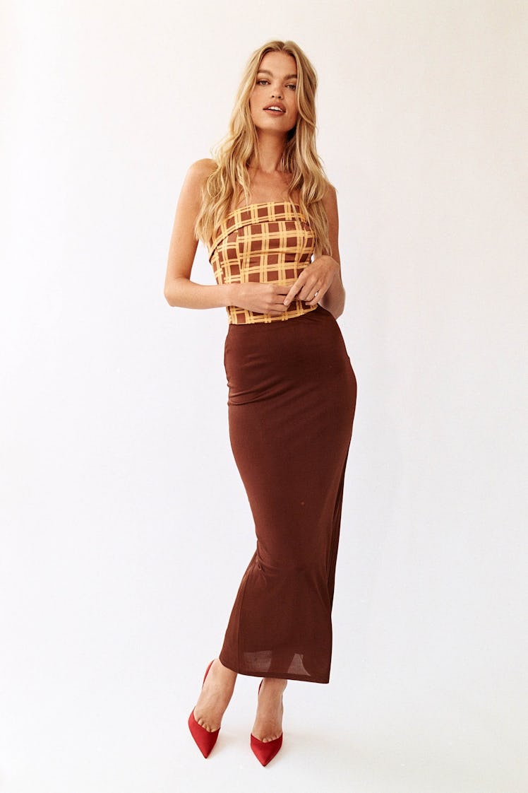 Mason Maxi Skirt With Jéan