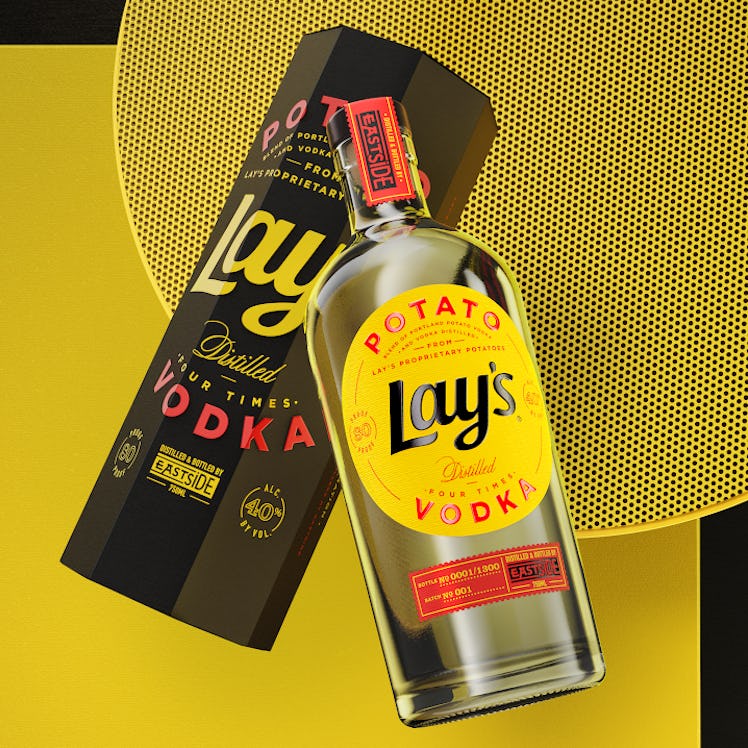 You can buy vodka made with Lay's potatoes.