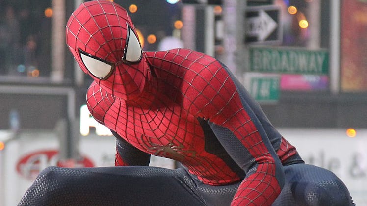 Andrew Garfield as Peter Parker in 2014’s The Amazing Spider-Man 2
