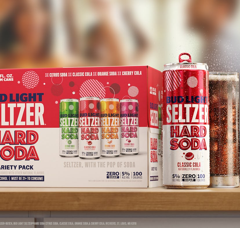 The new Bud Light Seltzer Hard Soda flavors are coming in January 2022.