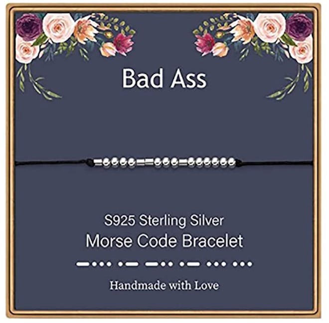 IEFWELL Morse Code Bracelet