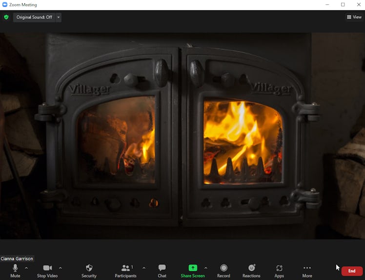  Here are the best fireplace Zoom backgrounds to make you cozy.