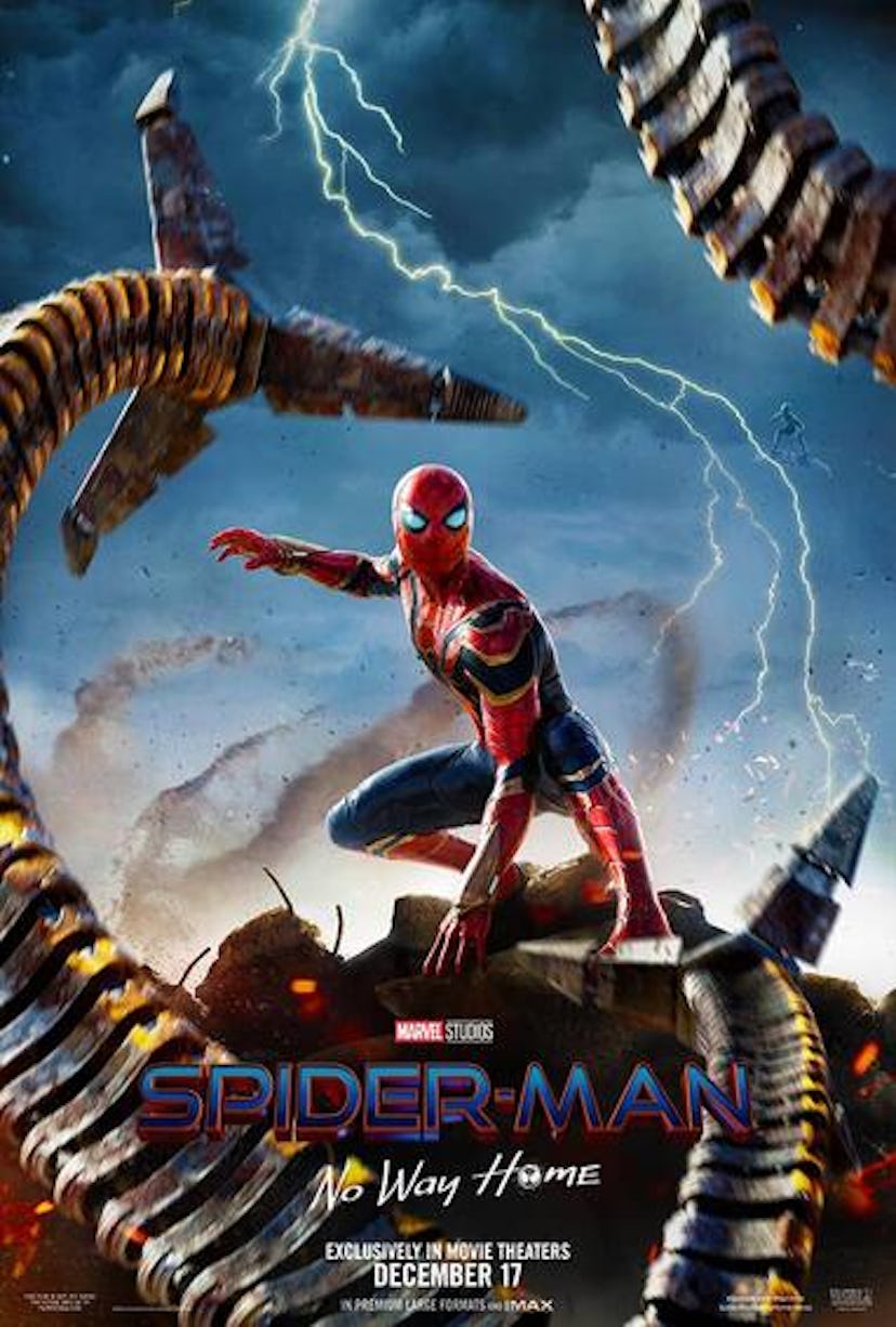 ‘Spider-Man: No Way Home’ is the latest Spidey film to hit theaters. Photo via Sony Pictures
