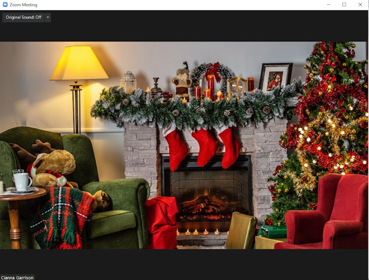These fireplace Zoom backgrounds will make you feel so cozy.