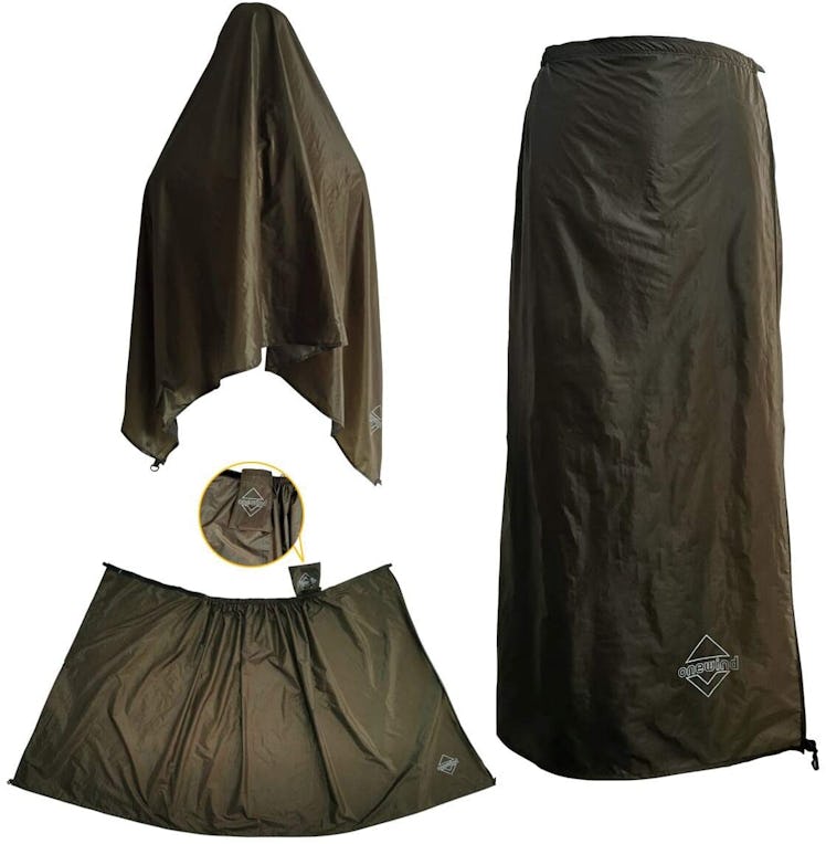 Onewind Rain Skirt Half Poncho