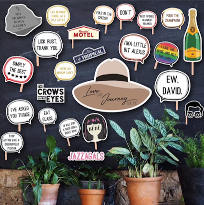 Schitt's Creek Photo Booth - Printable Party Props - Instant Download