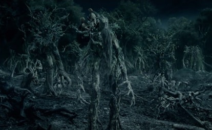 Treebeard's crew of Ents plays a major role in bringing down Saruman's Isengard in the Lord of the R...