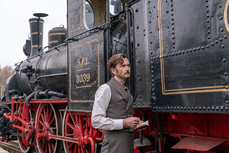David Tennant as Phileas Fogg in 'Around The World In 80 Days'