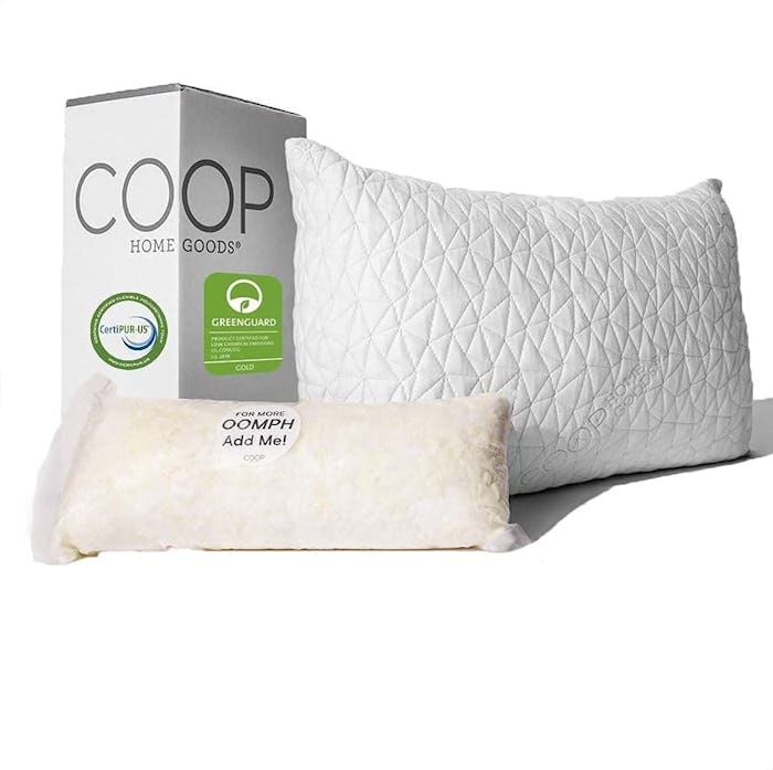 Coop Home Goods Adjustable Loft Pillow 