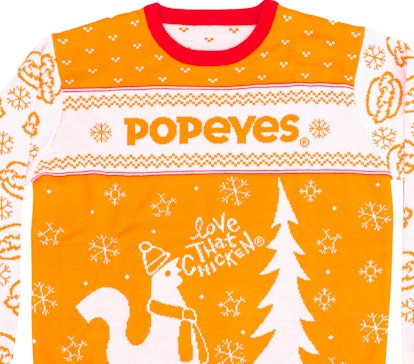 These ugly holiday sweaters for 2021 include options from Popeyes, Franzia, Taco Bell, and more.