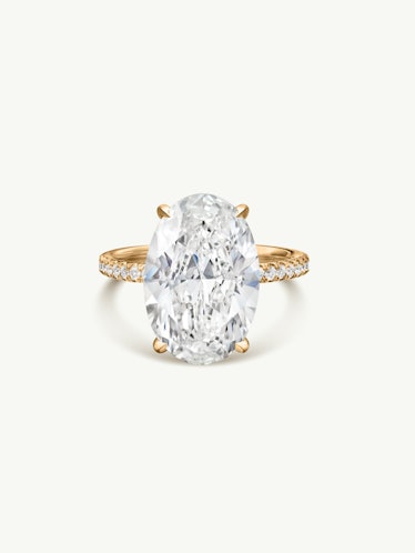Suma Oval-Shaped Brilliant Cut Engagement Ring by Diaboli Kill