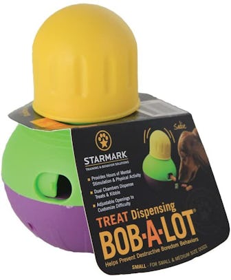 StarMark Bob-A-Lot Interactive Dog Toy