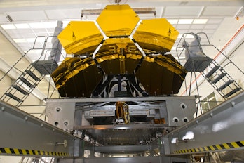 James Webb Space Telescope mirror close up