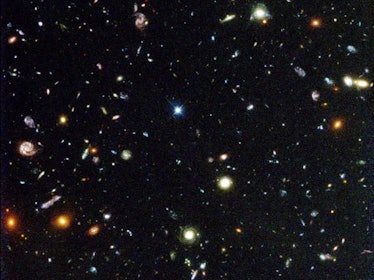 Hubble Deep Field Universe image