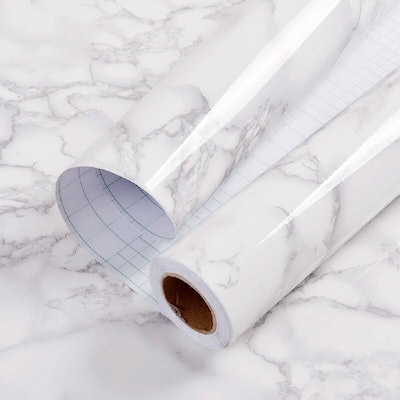PracticalWs Glossy Marble Paper Granite Roll