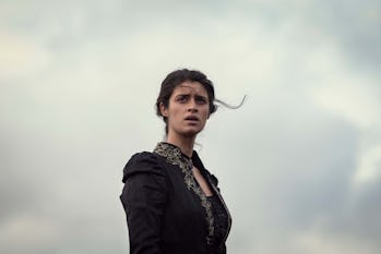 Anya Chalotra as Yennefer in The Witcher.