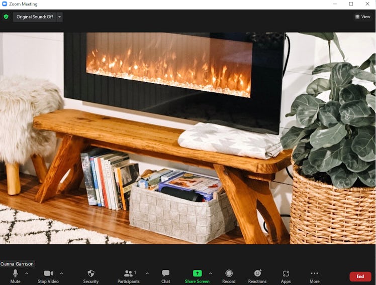 Here are the best fireplace Zoom backgrounds to make you cozy.