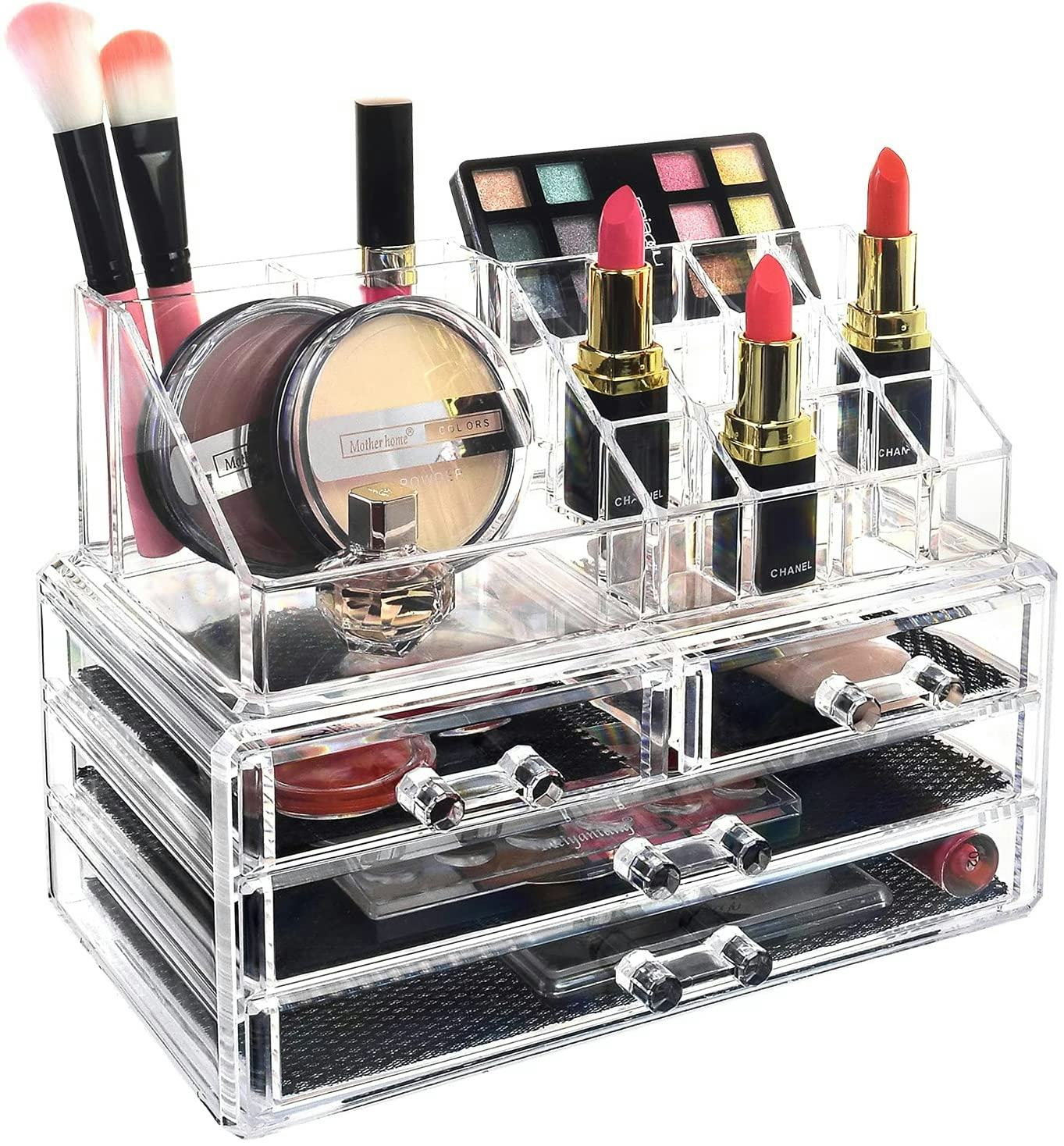 Ikee Design Clear Makeup Organizer