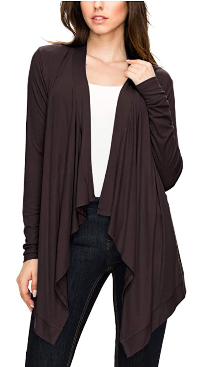 Lock and Love Draped Cardigan