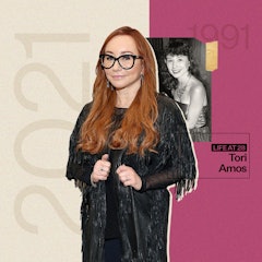 Tori Amos at 28 and today.