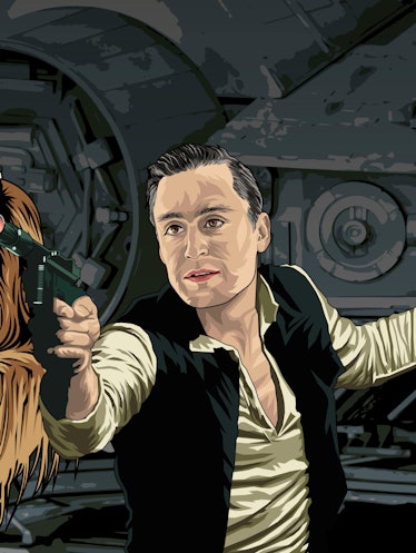 Inverse reimagined Succession’s most interesting couple Gerri and Roman as Star Wars’ duo Chewbacca ...