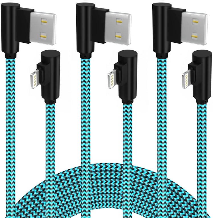 ANSEIP 10-Foot iPhone Charging Cables (3-Pack)
