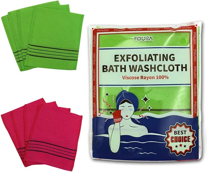 Korean Exfoliating Towel (8-Pack)